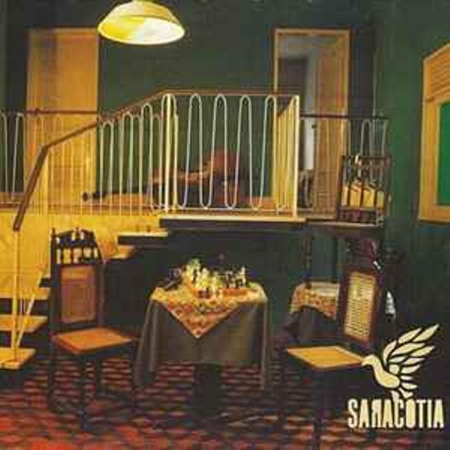 Capa do disco Saracotia do trio Saracotia